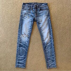 Men’s American Eagle skinny Airflex temp tech 28x30 skinny jeans